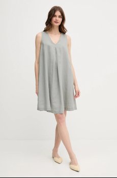 Льняное платье United Colors of Benetton