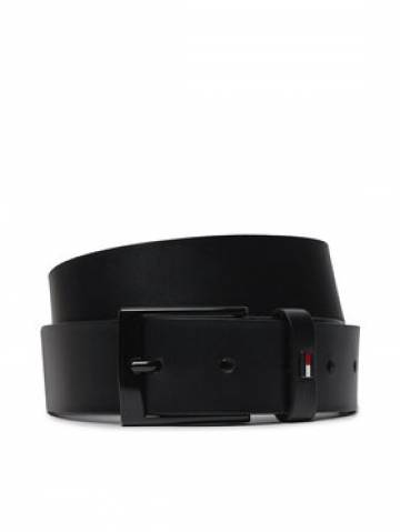 Tommy Hilfiger Чоловічий ремінь Adan Leather 3.5 AM0AM12052 Чорний Tommy Hilfiger Чоловічий ремінь Adan Leather 3.5 AM0AM12052 Чорний