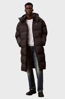 Мужская черная куртка LS LONG Черный L Calvin Klein Jeans LV04RD518G