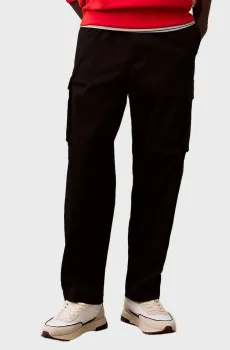 Мужские черные карго CO PULL ON STRAIGHT Черный XL Calvin Klein Jeans LV040EM616