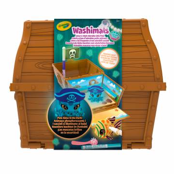 Набір для творчості Crayola Washimals Скриня зі скарбами (74-7510) Набір для творчості Crayola Washimals Скриня зі скарбами (74-7510)