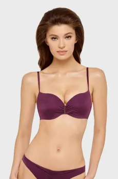 Женский бордовый лиф от купальника Бордовый 36D MARC&ANDRE L1810-Y-672