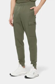 Мужские хаки штаны Оливковый M EA7 6187