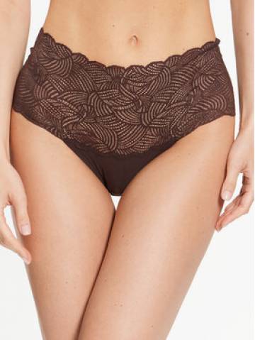 Chantelle Класичні труси з високою талією Soft Stretch C11G80 Коричневий Chantelle Класичні труси з високою талією Soft Stretch C11G80 Коричневий