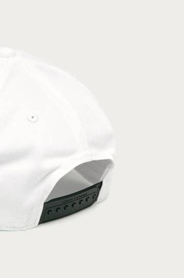 Кепка Armani Exchange цвет белый с аппликацией Кепка Armani Exchange цвет белый с аппликацией