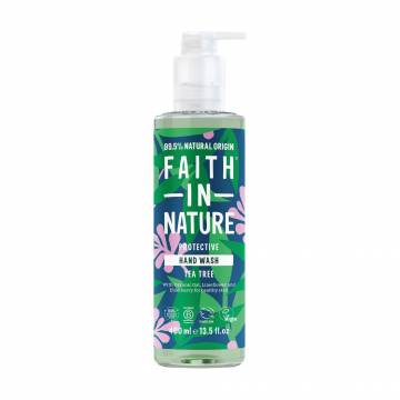 Жидкое мыло для рук Faith In Nature Protective Hand Wash с чайным деревом, 400 мл Жидкое мыло для рук Faith In Nature Protective Hand Wash с чайным деревом, 400 мл