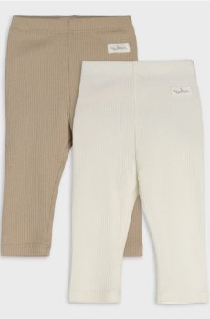 Легінси з рибкою 2 штуки - кремовий