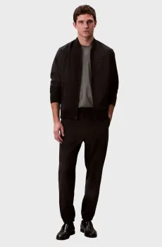 Мужские черные брюки TECH PULL-ON Черный XL Calvin Klein LV04LB614G