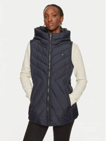 Tommy Hilfiger Безрукавка Chevron WW0WW42624 Cиній Regular Fit