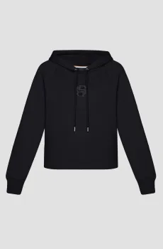 Женское черное худи Черный L BOSS 50516123;001