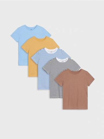 Футболки, 5 шт. - жовтий