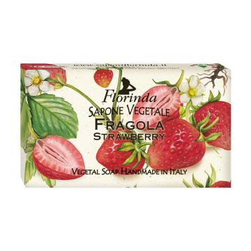 Натуральное мыло Florinda Vegetal Soap Strawberry Клубника, 100 г Натуральное мыло Florinda Vegetal Soap Strawberry Клубника, 100 г