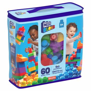 Конструктор Mega Bloks Класичний у мішку 60 деталей (DCH55) Конструктор Mega Bloks Класичний у мішку 60 деталей (DCH55)