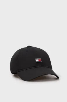 Женская черная кепка TJW HERITAGE PLAQUE CAP Черный ONESIZE Tommy Jeans AW0AW16986