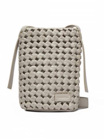 Calvin Klein Сумка Ck Braided Mini Bag K60K612172 Сірий Calvin Klein Сумка Ck Braided Mini Bag K60K612172 Сірий