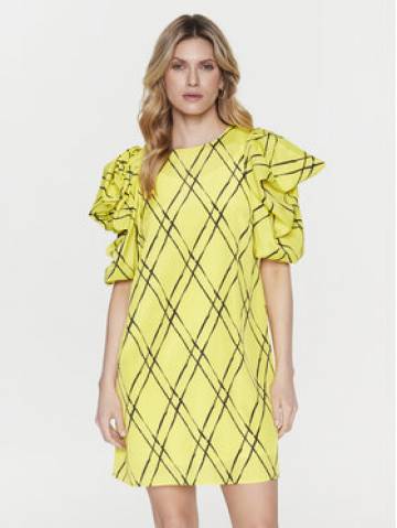 Silvian Heach Повсякденна сукня GPP23375VE Жовтий Regular Fit Silvian Heach Повсякденна сукня GPP23375VE Жовтий Regular Fit