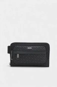 Мужская черная сумка Черный ONESIZE BOSS 11482