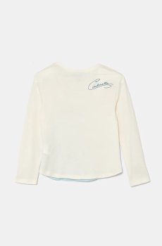 Хлопковый детский лонгслив United Colors of Benetton