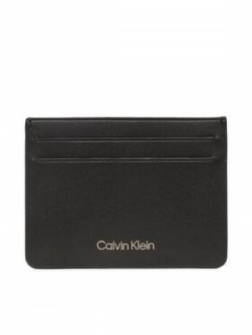 Calvin Klein Чохол для кредиток Ck Concise Cardholder 6Cc K50K510601 Чорний Calvin Klein Чохол для кредиток Ck Concise Cardholder 6Cc K50K510601 Чорний
