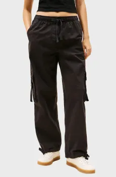 Женские черные карго ELASTICATED Черный XS Tommy Jeans DW0DW20995