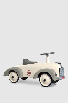 Сувенир бежевая машинка-каталка Speedster