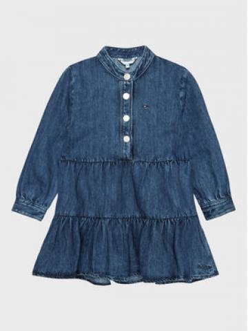 Tommy Hilfiger Джинсова сукня Hemp KG0KG06815 D Cиній Regular Fit Tommy Hilfiger Джинсова сукня Hemp KG0KG06815 D Cиній Regular Fit