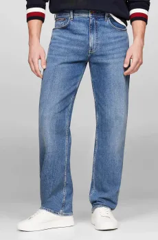 Мужские синие джинсы TAPERED MOORE STR BOSTON IND Синий 33-32 Tommy Hilfiger MW0MW37201