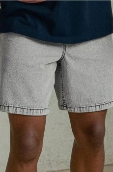 Джинсові шорти - сірий