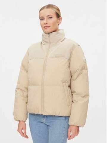 Tommy Hilfiger Пуховик New York WW0WW39748 Бежевий Relaxed Fit Tommy Hilfiger Пуховик New York WW0WW39748 Бежевий Relaxed Fit