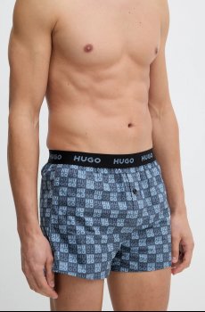 Хлопковые боксёры HUGO 3 шт