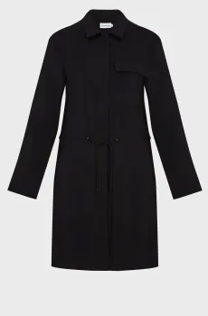 Женское черное платье SHIRT DRESS Черный S Calvin Klein K20K206616