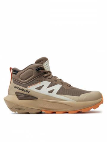Salomon Трекінгові черевики Elixir Activ Mid Gore-Tex L47457200 Бежевий Salomon Трекінгові черевики Elixir Activ Mid Gore-Tex L47457200 Бежевий