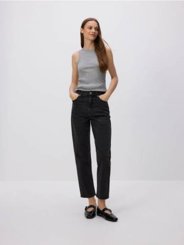 Reserved - Джинси mom fit - сірий - 768FZ-90J Reserved - Джинси mom fit - сірий - 768FZ-90J