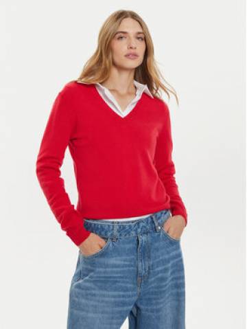 United Colors Of Benetton Светр 1002D4488 Червоний Regular Fit United Colors Of Benetton Светр 1002D4488 Червоний Regular Fit