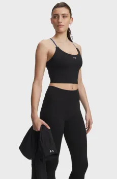 Женский черный топ Motion Sport Tape Tank-BLK Черный S Under Armour 6013779-008