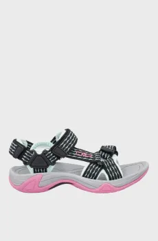 Детские черные сандалии в полоску HAMAL HIKING SANDAL Черный 36 CMP 38Q9954-43UT