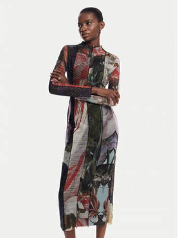 Desigual Повсякденна сукня Carson 24WWVK59 Кольоровий Slim Fit Desigual Повсякденна сукня Carson 24WWVK59 Кольоровий Slim Fit