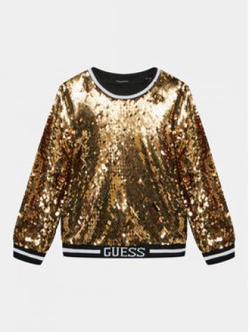 Guess Світшот J3BQ27 WEXY0 Золотий Regular Fit Guess Світшот J3BQ27 WEXY0 Золотий Regular Fit