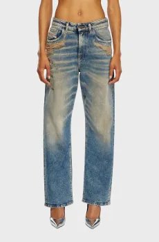 Женские синие джинсы 1999 D-REGGY L.32 PANTALONI Синий 25-30 Diesel A03621 09K32