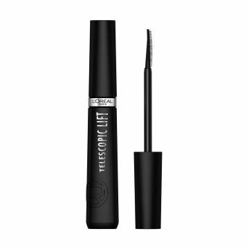 Тушь для телескопического удлинения и объема ресниц LOreal Paris Telescopic Lift, Black, черная, 9.9 мл Тушь для телескопического удлинения и объема ресниц LOreal Paris Telescopic Lift, Black, черная, 9.9 мл