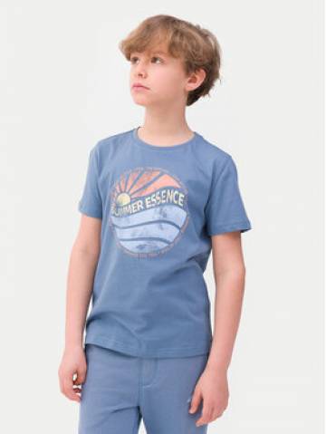 4F Футболка 4FJWSS24TTSHM1135 Голубий Regular Fit 4F Футболка 4FJWSS24TTSHM1135 Голубий Regular Fit