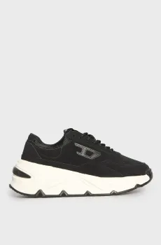 Женские черные замшевые кроссовки SAVANNAH Черный 39 Diesel Y03565 P8107