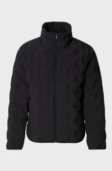Мужской черный пуховик HEAT SEAL QUILTED PUFFER Черный XL Calvin Klein LV04LE511G