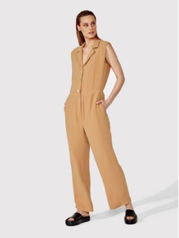 Simple Комбінезон KMD002 Коричневий Regular Fit Simple Комбінезон KMD002 Коричневий Regular Fit