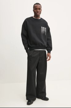 Хлопковая кофта PURPLE BRAND HWT FLEECE CREWNECK