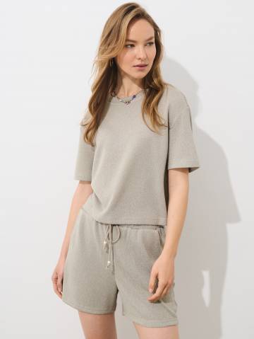 Mohito - Блузка з тканини з високим вмістом віскози - зелений - XL