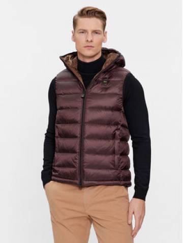 Blauer Жилет 23WBLUX03081 Коричневий Regular Fit Blauer Жилет 23WBLUX03081 Коричневий Regular Fit