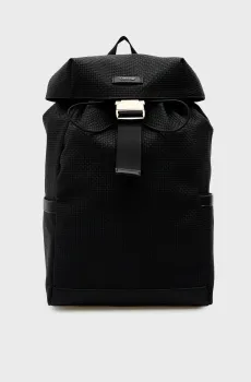 Мужской черный рюкзак EMBOSSED Черный ONESIZE Calvin Klein LV04D3276G