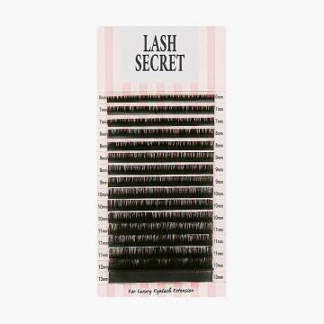 Накладные ресницы Lash Secret черные, 16 линий (mix, 0.1, C, 6-13) Накладные ресницы Lash Secret черные, 16 линий (mix, 0.1, C, 6-13)