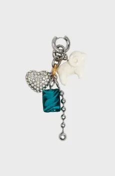 Женская серебристая моно-серьга Серебряный ONESIZE Bimba Y Lola 252BAF211.10040